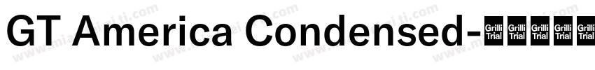 GT America Condensed字体转换